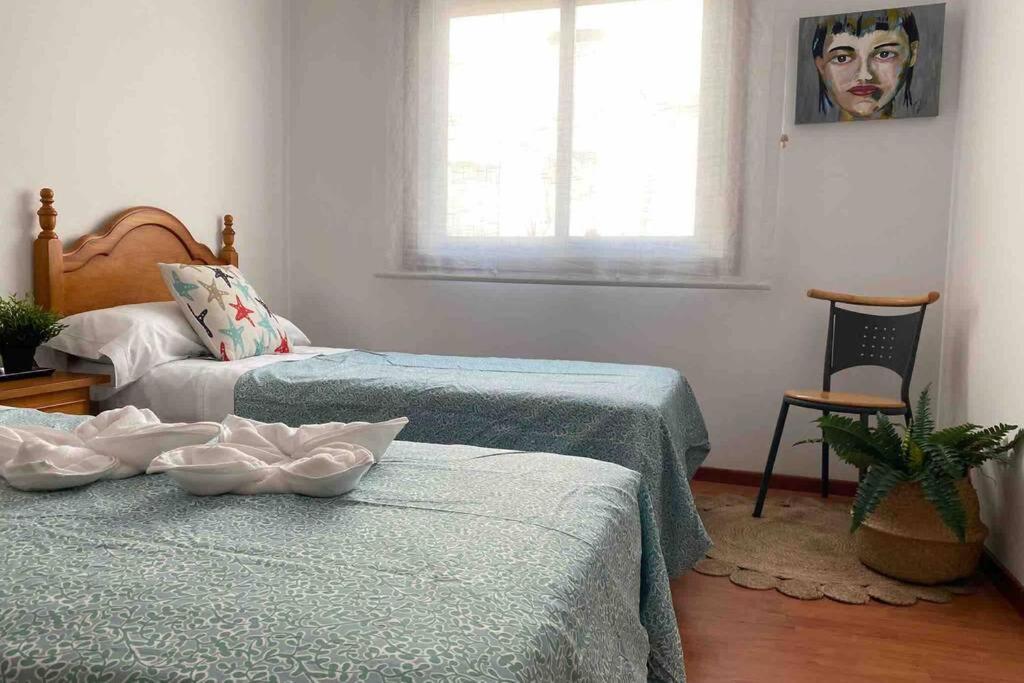 Apartamento Plaza Del Parque Vilanova de Arousa Exterior foto