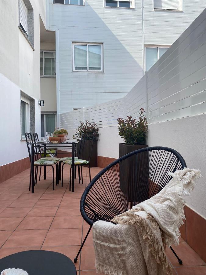 Apartamento Plaza Del Parque Vilanova de Arousa Exterior foto